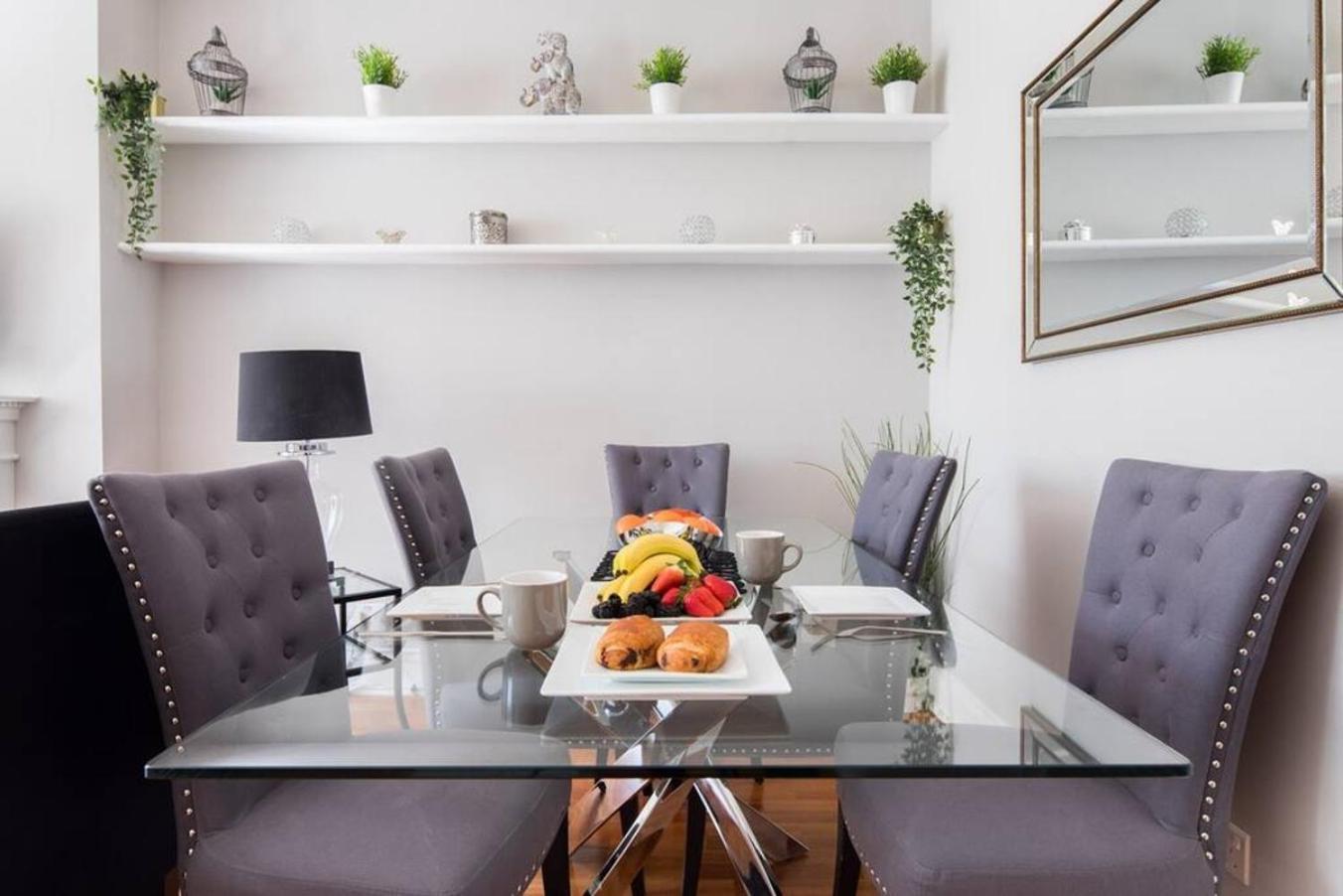 Steps From Hyde Park 2Br 2Bath Sleeps 6 Apartment ลอนดอน ภายนอก รูปภาพ